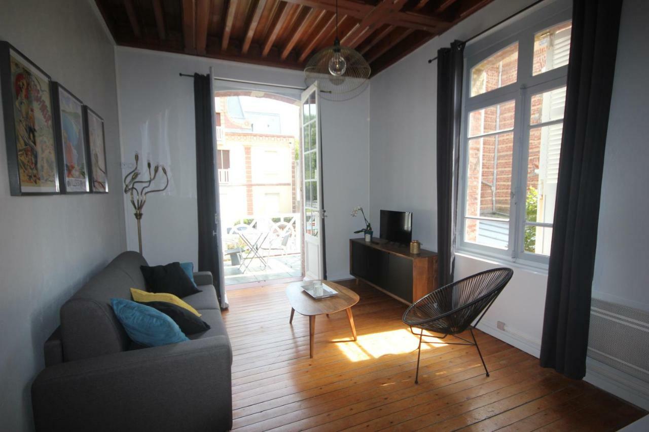 Studio + Terrasse Centre-Ville Villers Sur Mer Lejlighed Eksteriør billede